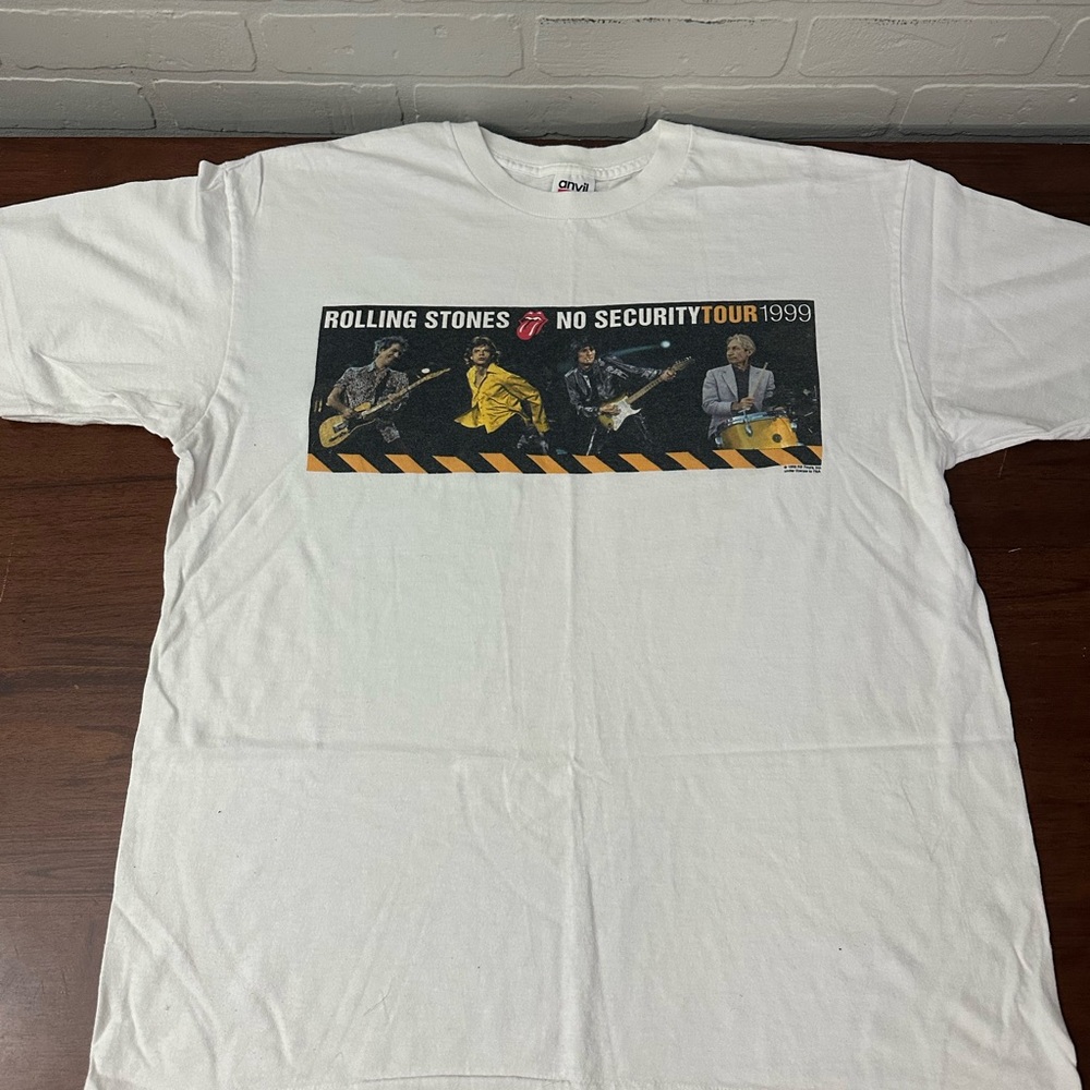 Rolling Stones White Graphic T-Shirt